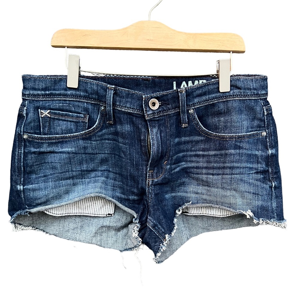 Lamb & Flag Short Shorts Med. Wash Size 27